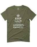 VICES AND VIRTUES Keep Calm It's This LEGEND'S Birthday The Best Gift For men T Shirt