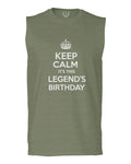 VICES AND VIRTUES Keep Calm It's This LEGEND'S Birthday The Best Gift men Muscle Tank Top sleeveless t shirt