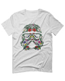 Cool Graphic Floral Tropical Flowers Stormtrooper Street wear Good Vibe For men T Shirt
