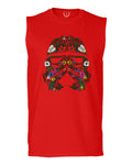 Cool Graphic Floral Tropical Flowers Stormtrooper Street wear men Muscle Tank Top sleeveless t shirt