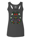 Cool Graphic Floral Tropical Flowers Stormtrooper Street wear  women's Tank Top sleeveless Racerback