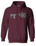 Cool Graphic Good Vibes Cassette Gun Music Love Sweatshirt Hoodie
