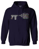 Cool Graphic Good Vibes Cassette Gun Music Love Sweatshirt Hoodie