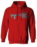 Cool Graphic Good Vibes Cassette Gun Music Love Sweatshirt Hoodie