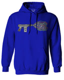 Cool Graphic Good Vibes Cassette Gun Music Love Sweatshirt Hoodie