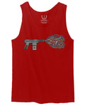 Cool Graphic Good Vibes Cassette Gun Music Love men's Tank Top