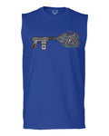 Cool Graphic Good Vibes Cassette Gun Music Love men Muscle Tank Top sleeveless t shirt