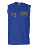 Cool Graphic Good Vibes Cassette Gun Music Love men Muscle Tank Top sleeveless t shirt