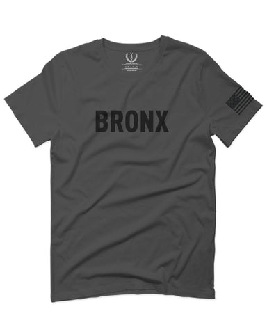 Black Fonts New York Bronx NYC Cool City Street wear For men T Shirt