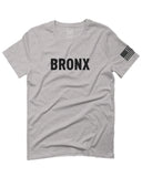 Black Fonts New York Bronx NYC Cool City Street wear For men T Shirt
