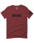 Black Fonts New York Bronx NYC Cool City Street wear For men T Shirt