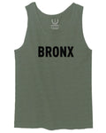 Black Fonts New York Bronx NYC Cool City Street wear men's Tank Top