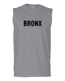 Black Fonts New York Bronx NYC Cool City Street wear men Muscle Tank Top sleeveless t shirt
