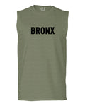 Black Fonts New York Bronx NYC Cool City Street wear men Muscle Tank Top sleeveless t shirt