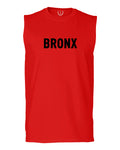 Black Fonts New York Bronx NYC Cool City Street wear men Muscle Tank Top sleeveless t shirt