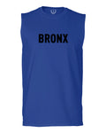 Black Fonts New York Bronx NYC Cool City Street wear men Muscle Tank Top sleeveless t shirt