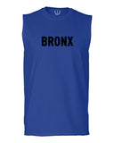 Black Fonts New York Bronx NYC Cool City Street wear men Muscle Tank Top sleeveless t shirt