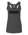 Black Fonts New York Bronx NYC Cool City Street wear  women's Tank Top sleeveless Racerback