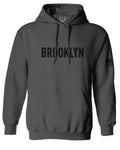 Black Fonts New York Brooklyn NYC Cool City American Sweatshirt Hoodie