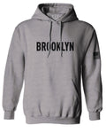 Black Fonts New York Brooklyn NYC Cool City American Sweatshirt Hoodie
