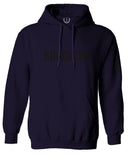 Black Fonts New York Brooklyn NYC Cool City American Sweatshirt Hoodie