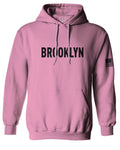 Black Fonts New York Brooklyn NYC Cool City American Sweatshirt Hoodie