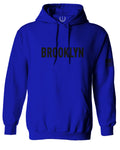 Black Fonts New York Brooklyn NYC Cool City American Sweatshirt Hoodie