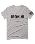 Black Fonts New York Brooklyn NYC Cool City American For men T Shirt