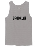Black Fonts New York Brooklyn NYC Cool City American men's Tank Top