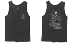 Good Vibe Bones Hand Shaka Cool Summer surf Beach men's Tank Top
