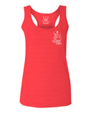 Good Vibe Bones Hand Shaka Cool Summer surf Beach  women's Tank Top sleeveless Racerback