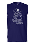 Front Good Vibe Bones Hand Shaka Cool Summer surf Beach Hipster Graphic men Muscle Tank Top sleeveless t shirt