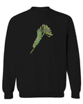 Vintage Caterpillar Paint Floral Retro Graphic men's Crewneck Sweatshirt