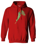 Vintage Caterpillar Paint Floral Retro Graphic Sweatshirt Hoodie