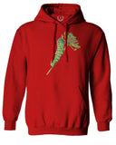 Vintage Caterpillar Paint Floral Retro Graphic Sweatshirt Hoodie