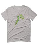 Vintage Caterpillar Paint Floral Retro Graphic For men T Shirt
