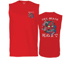 Demon Graphic Traditional Japanese Till Death men Muscle Tank Top sleeveless t shirt