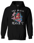 Front Demon Graphic Traditional Japanese Till Death Good Vibes Sweatshirt Hoodie