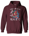 Front Demon Graphic Traditional Japanese Till Death Good Vibes Sweatshirt Hoodie