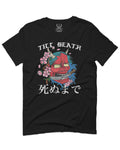 Front Demon Graphic Traditional Japanese Till Death Good Vibes For men T Shirt