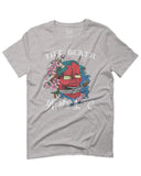 Front Demon Graphic Traditional Japanese Till Death Good Vibes For men T Shirt