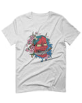 Front Demon Graphic Traditional Japanese Till Death Good Vibes For men T Shirt