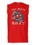 Front Demon Graphic Traditional Japanese Till Death Good Vibes men Muscle Tank Top sleeveless t shirt