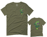 Funny 420 Stoned Day Weed Marijuana Kush Pot Leaf Cannabis Plant For men T Shirt