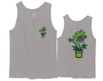 Funny 420 Stoned Day Weed Marijuana Kush Pot Leaf Cannabis Plant men's Tank Top