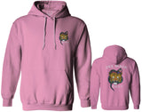 Tiger Graphic Traditional Japanese Till Death Good Vibes Obei Society Sweatshirt Hoodie