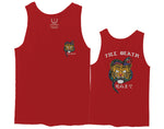 Tiger Graphic Traditional Japanese Till Death Good Vibes Obei Society men's Tank Top