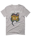 Front Tiger Graphic Japanese Till Death Good Vibes OBEI Society For men T Shirt