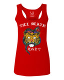 Front Tiger Graphic Japanese Till Death Good Vibes OBEI Society  women's Tank Top sleeveless Racerback