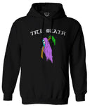 Front Good Vibe Summer Palm Graphic Til Death Cool Bones Surf Society Sweatshirt Hoodie